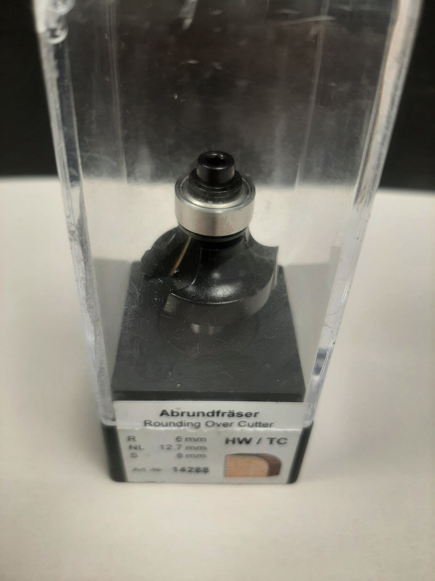 Abrundfräser S=8mm