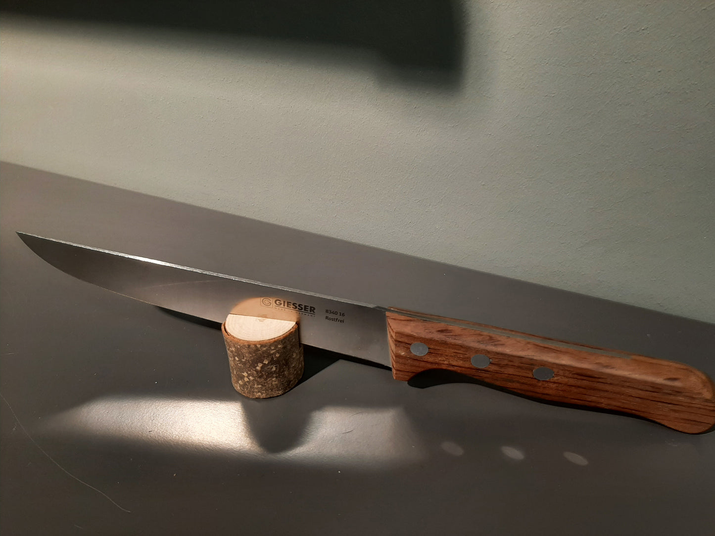 A8340 16 - Giesser Küchenmesser mit Holzgriff