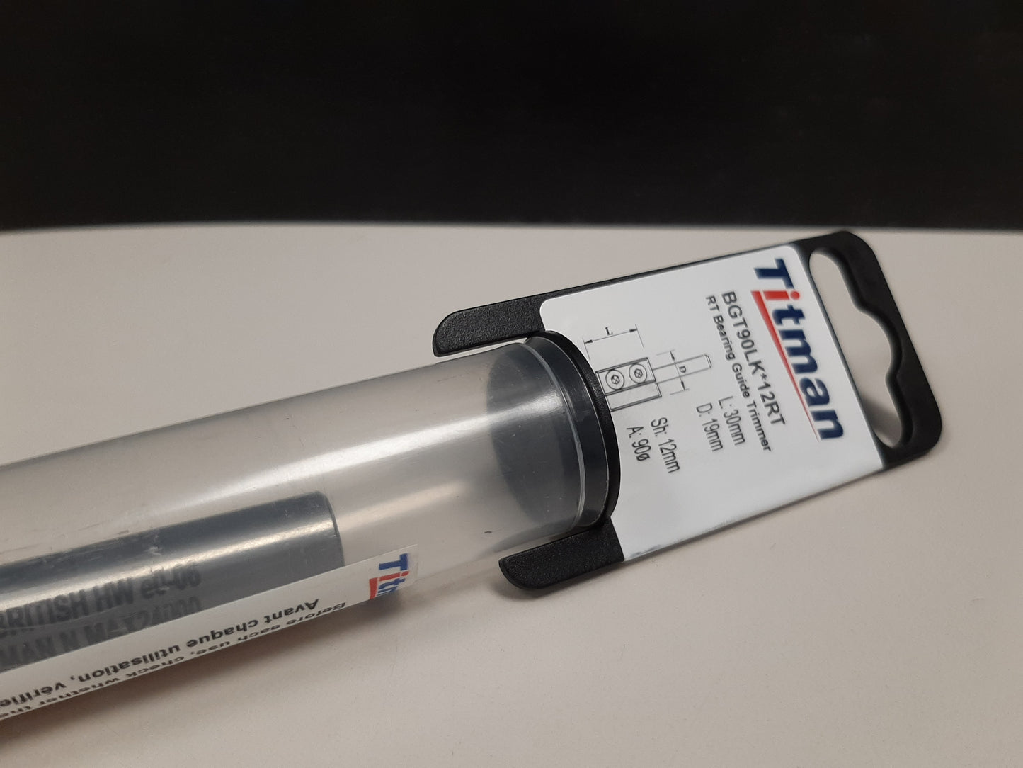 BGT90 - Bündigfräser Titman Ø19mm