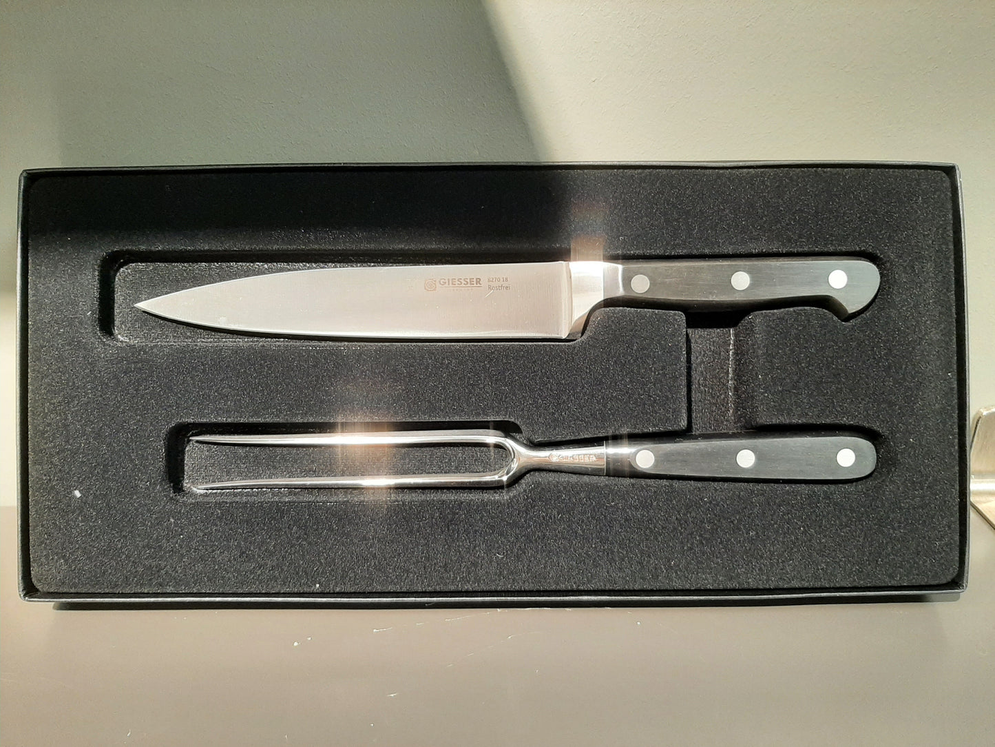 A9770 - Koch-Set, 2tlg. schwarz