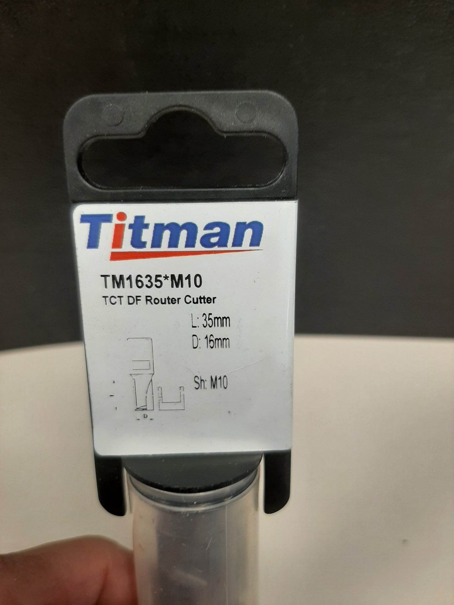 TM1635-M10 - HM-Nutfräser Ø16mm mit Innengewinde