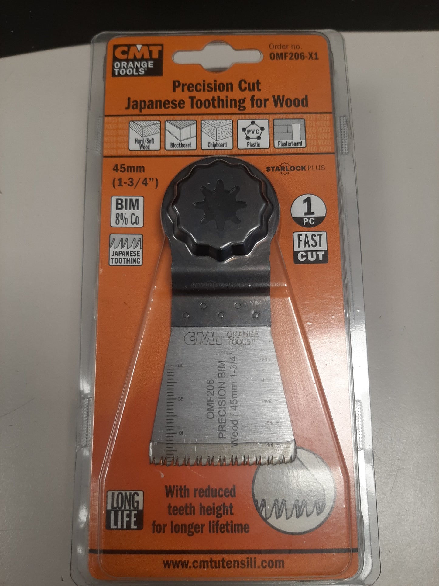 OMF206-X1 - Fein Multitool Oszillationssägeblatt