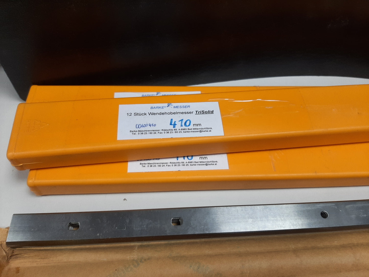 00100410 - Wendehobelmesser TriSolid 410mm