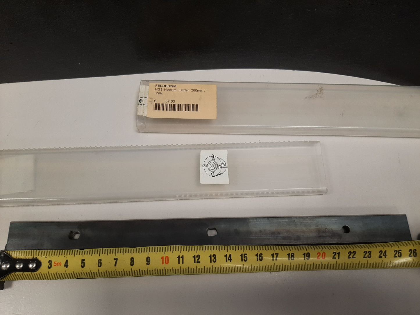 FELDER260 - HSS-Wendehobelmesser für FELDER 260mm