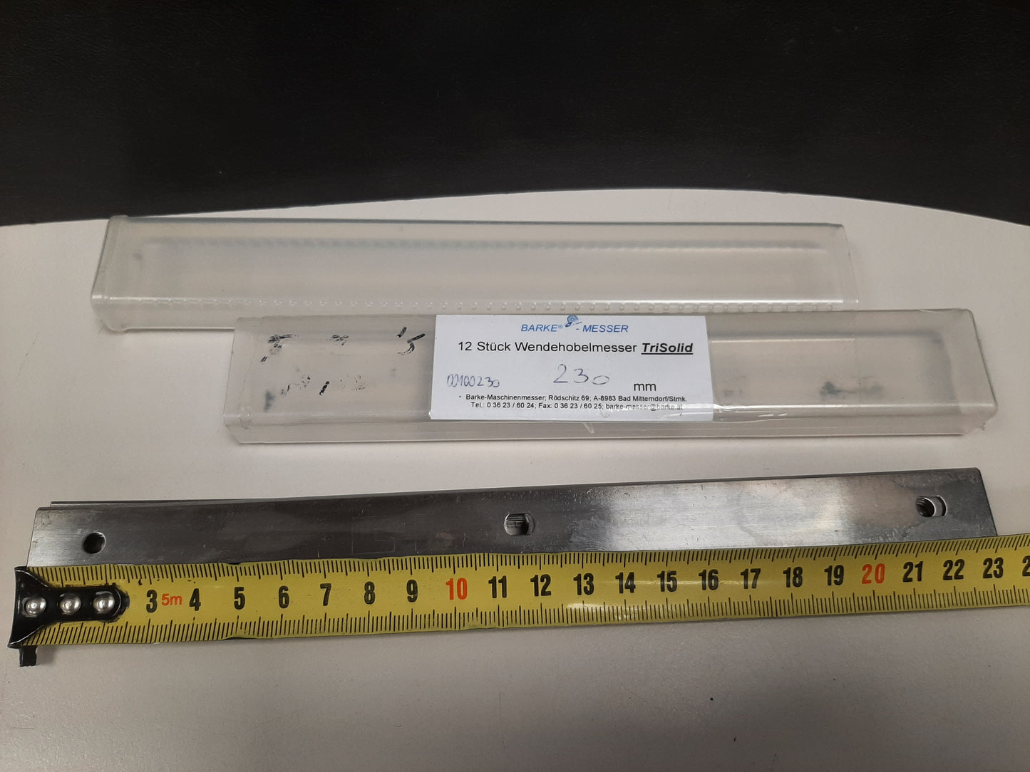 00100230 - Wendehobelmesser TriSolid 230mm