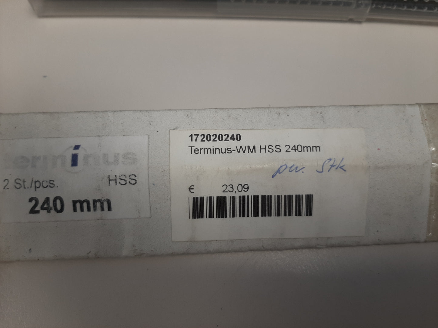 Wendehobelmesser Terminus HSS 240mm