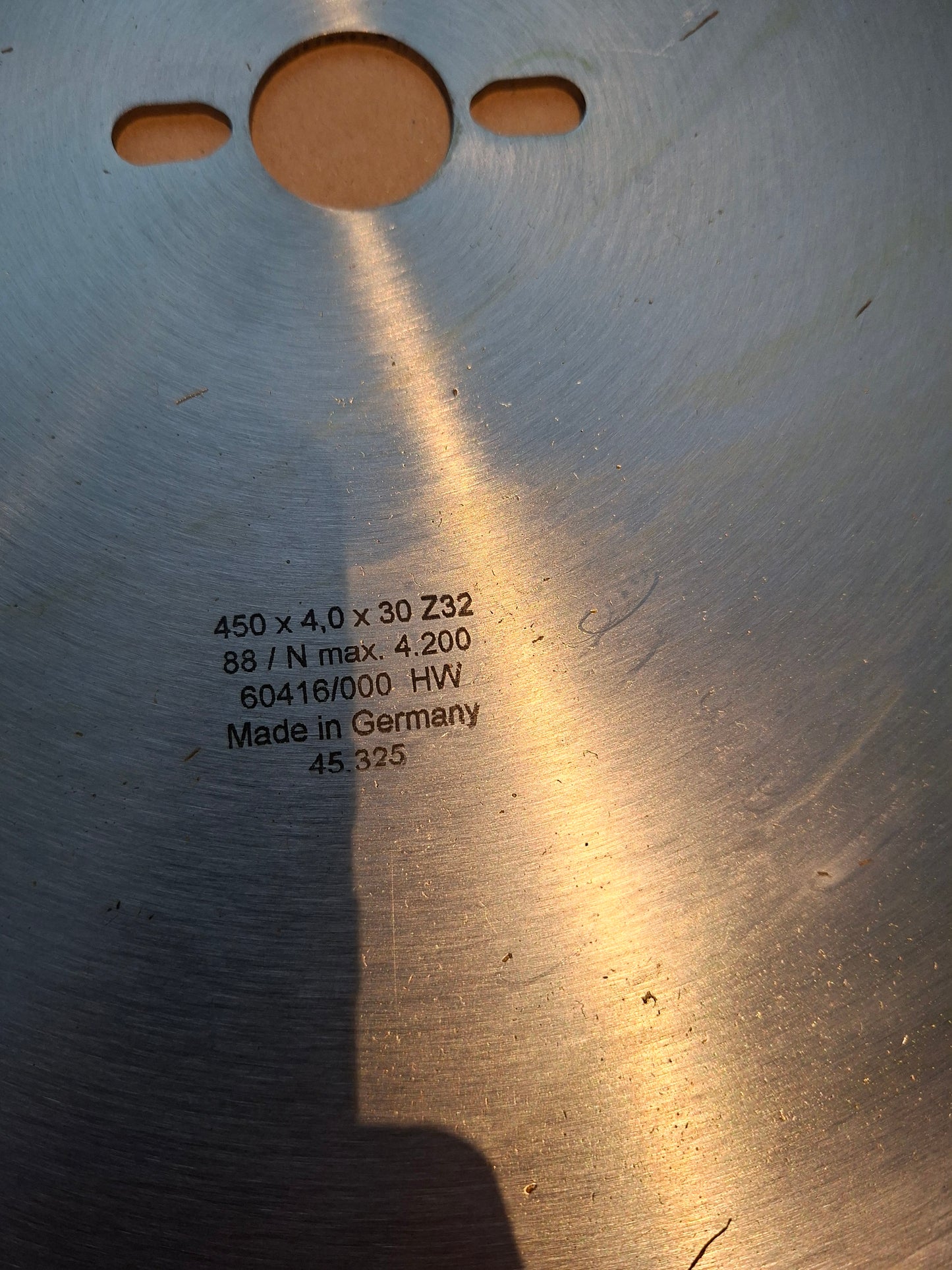 HM-Kreissägeblatt Ø450mm Z32 Baukreissäge