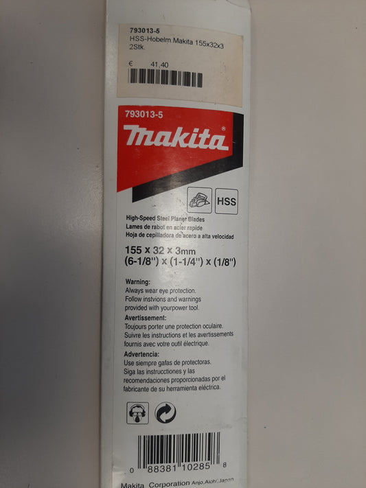 Streifenhobelmesser HSS Makita
