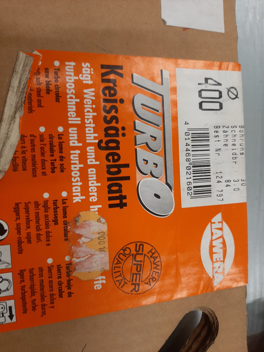 S40084STEEL - Kreissägeblatt Ø400 Z84 für Metall