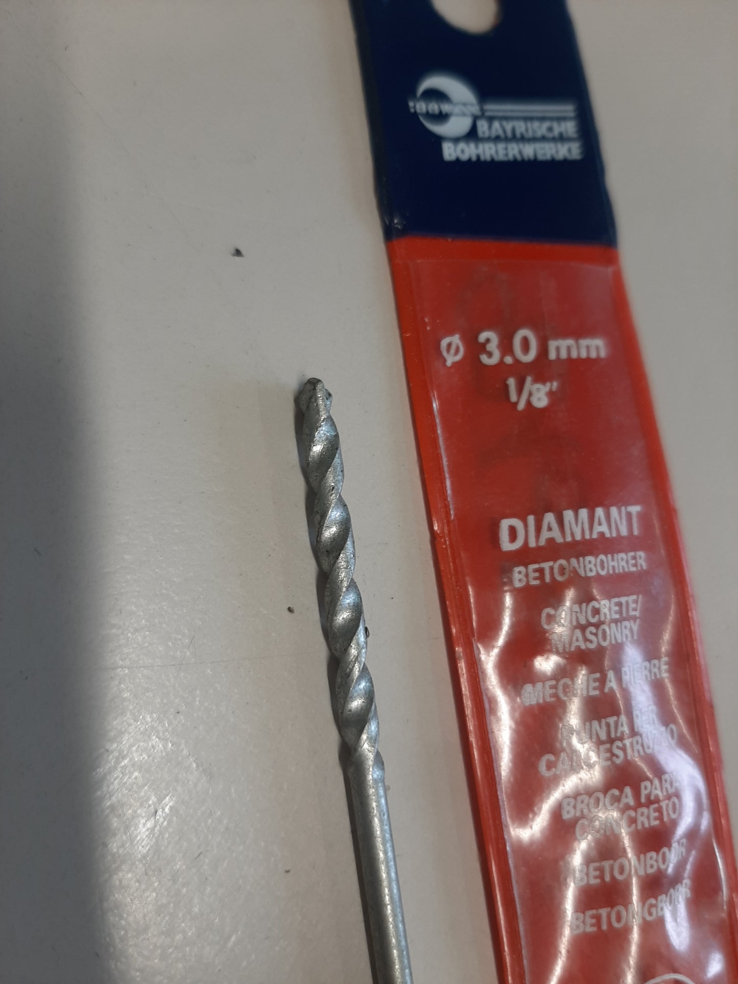 Betonbohrer Ø3mm DIAMANT