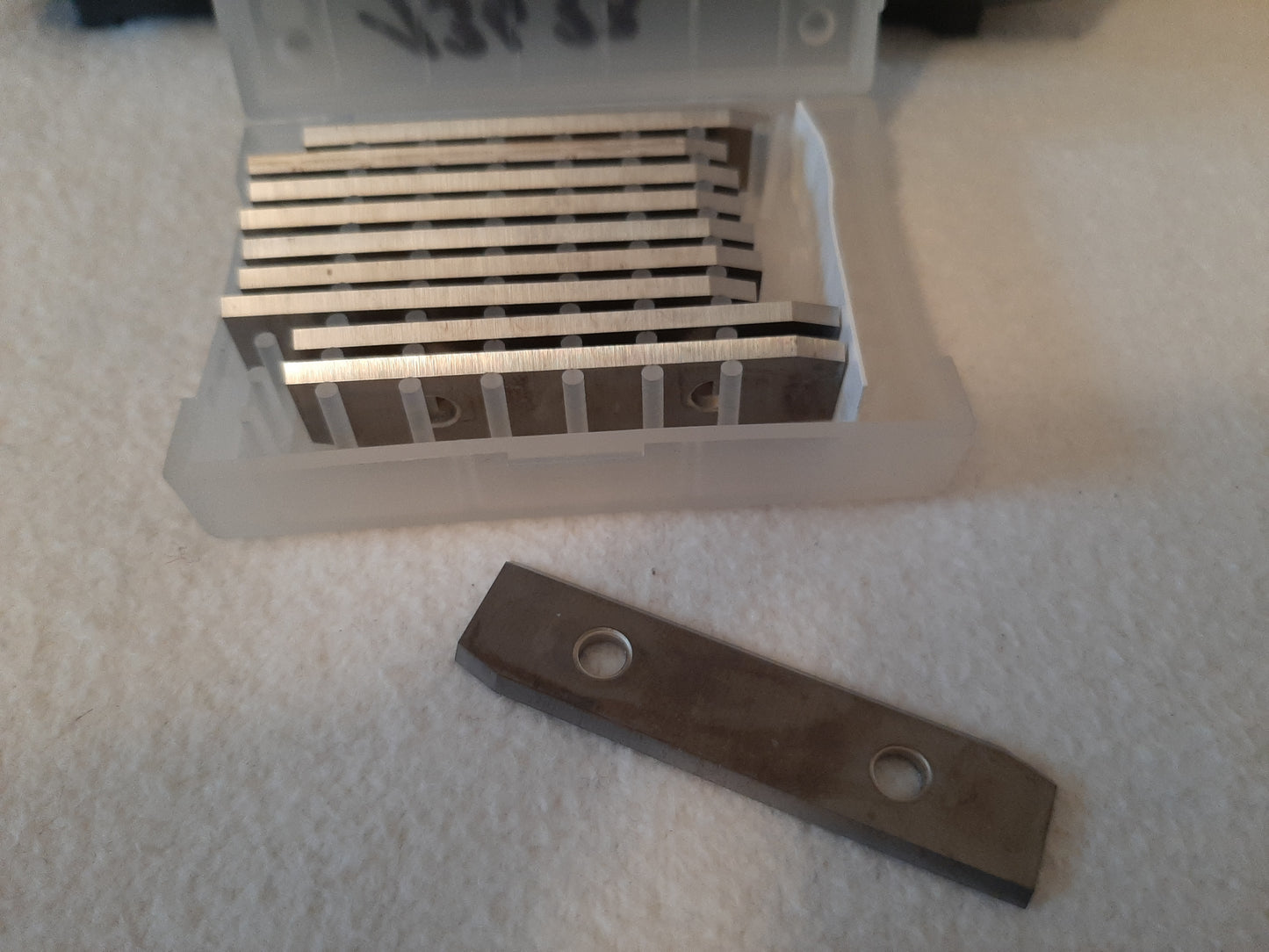 Hartmetall - Wendeplatten 50x12x1,5 mit Fase