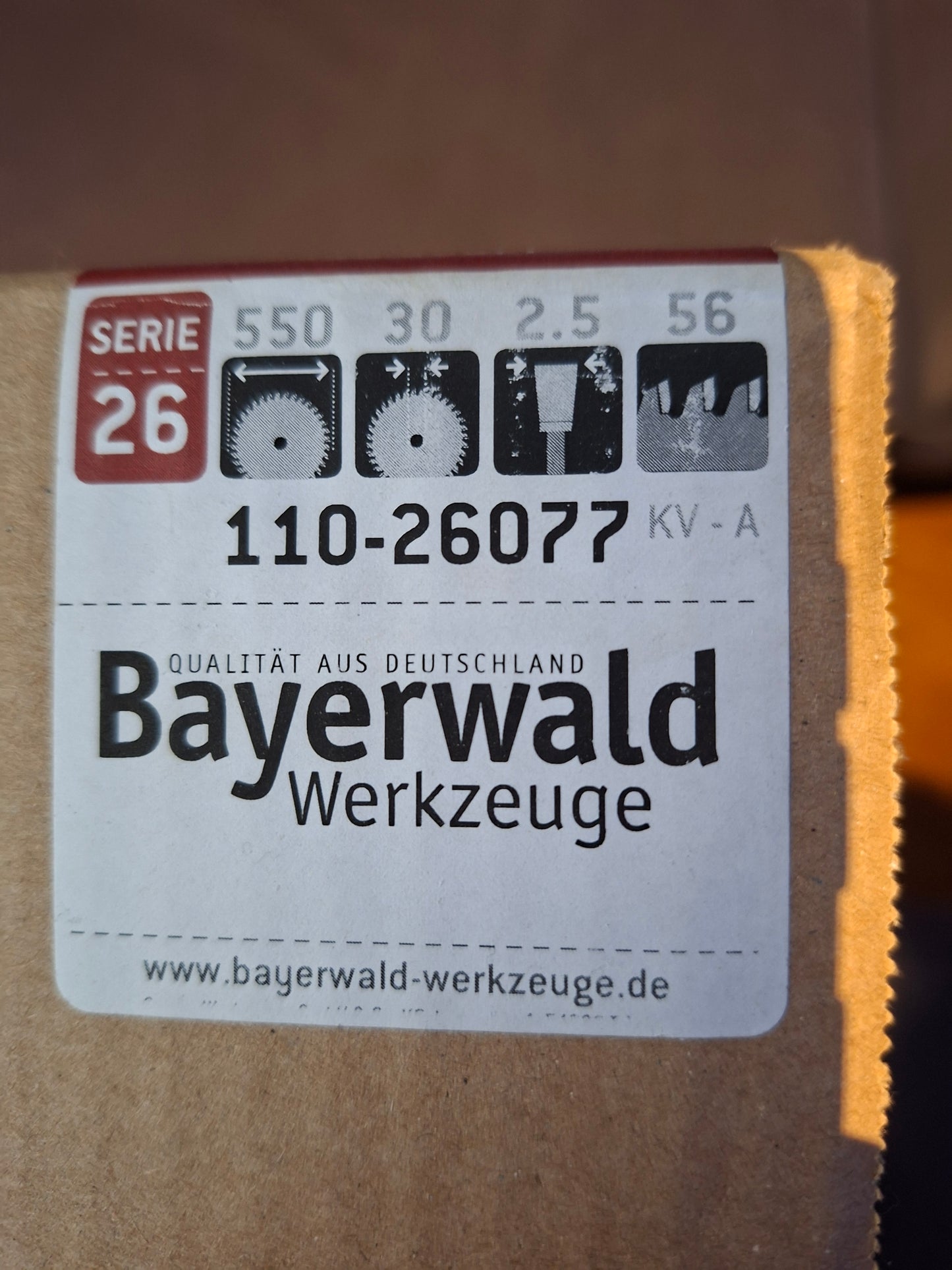 CS-Kreissägeblatt Ø550mm