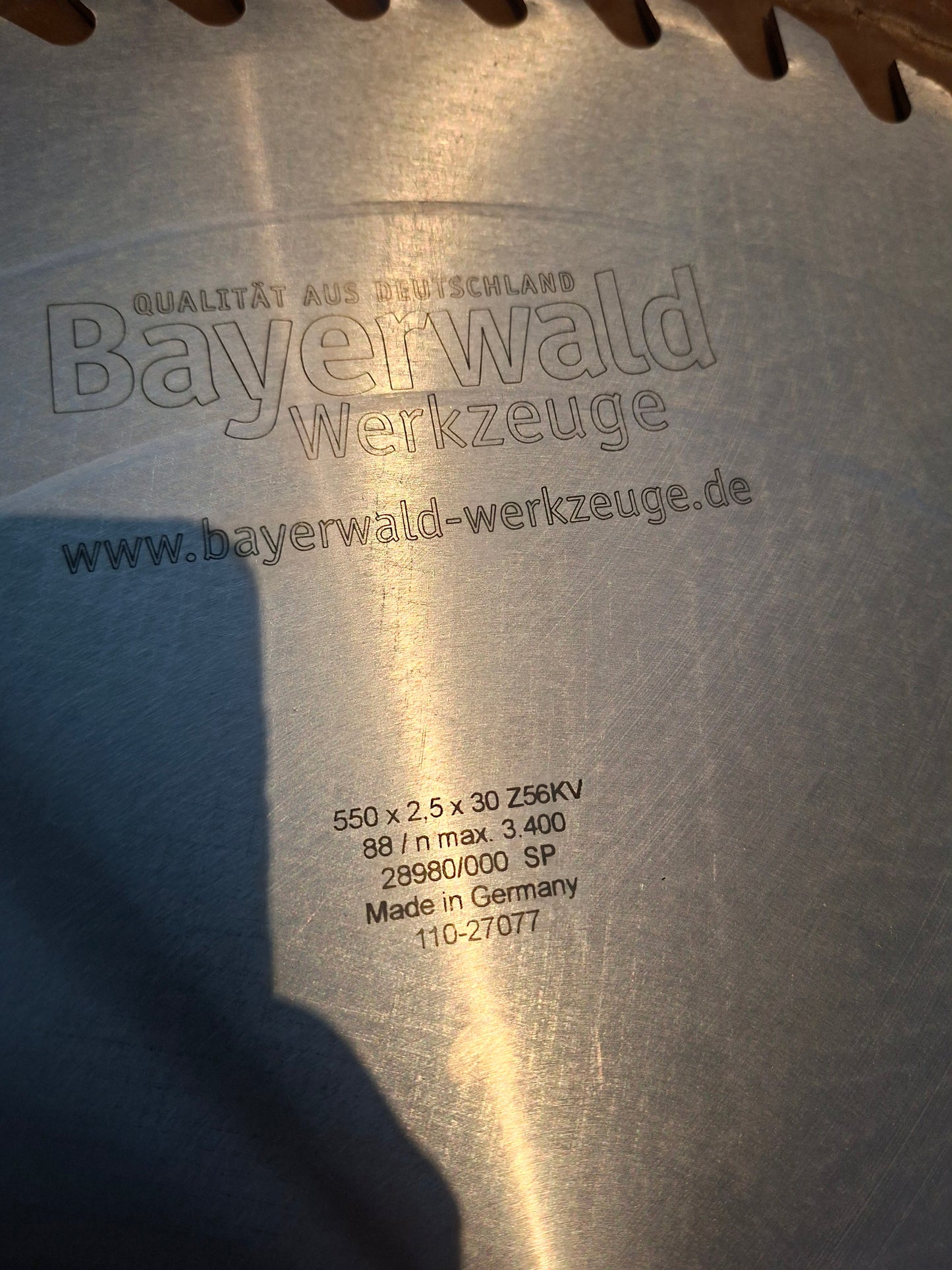 CS-Kreissägeblatt Ø550mm