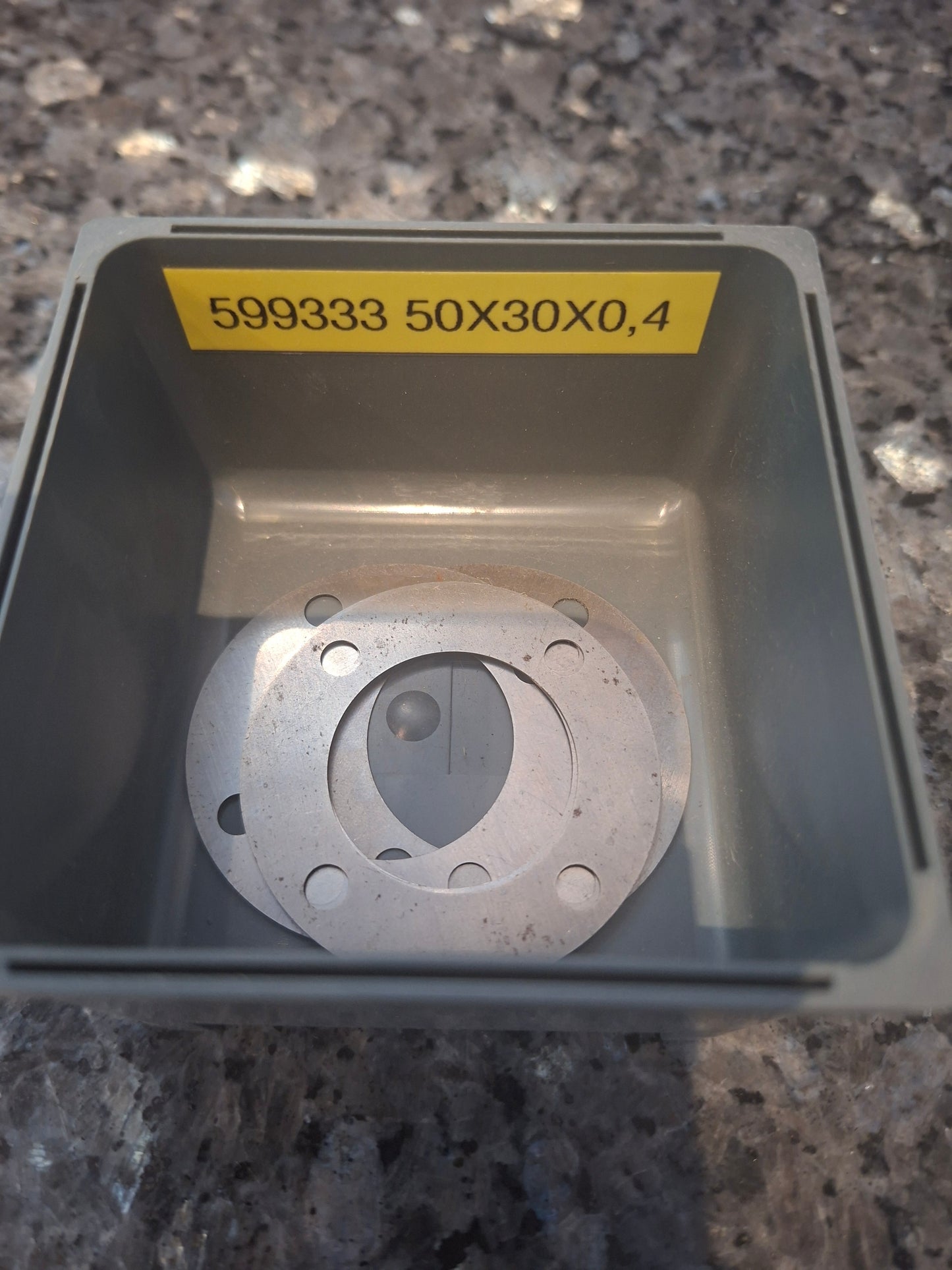 Zwischenringe für Fräser 50x30 mit 4 Nebenlöchern