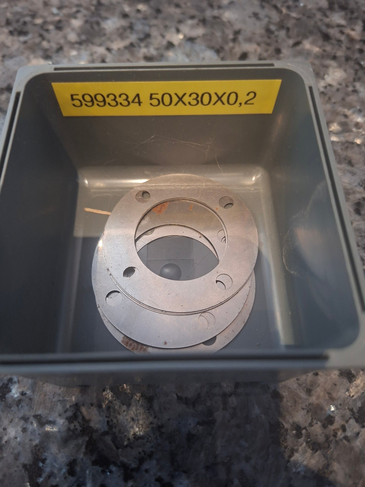 Zwischenringe für Fräser 50x30 mit 4 Nebenlöchern
